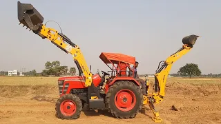 Tractor JCB| Agri Backhoe Loader| छोटा JCB |Mahindra Yuvo 575 4W| Mini JCB |Mister Mital|