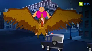 Bantul's Fight With The Big Animal | Bangla Cartoon for Kids | Superhero Story | Zee Kids