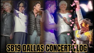 SB19 PAGTATAG DALLAS CONCERT VLOG (SVIP + FRONT ROW!)