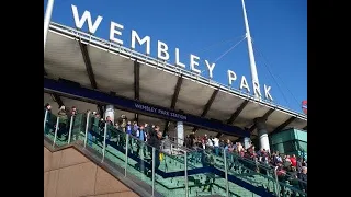 Walking To Wembley Stadium - Coventry City  & Manchester Utd  Fans At The  F.A Cup Semi Final   2024