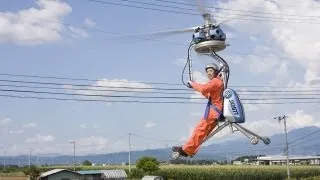 World's Smallest One-Man Helicopter GEN H-4