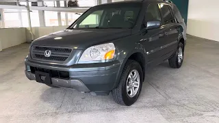 2003 Honda pilot AWD gray 197K miles