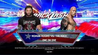 WWE 2K24 | Roman Reigns Vs The Rock - The Tribal Chief Vs The Final Boss