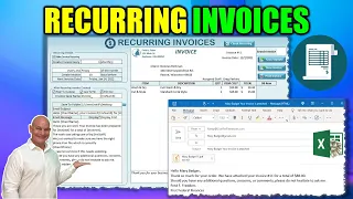 How To Create A Fully Automated Recurring Invoice & Billing System In Excel  [FREE Download]