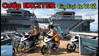 GTA 5 Roleplay2 #8 Làm Điệp Viên Cho Cảnh Sát Đi Ăn Cắp Chiếc Exciter Của Đại Ca Vi Cá Trùm Chợ Cá .