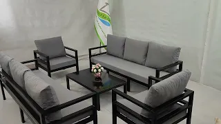 مبلمان ویلایی و صندلی باغی فلزی ویلا سازه