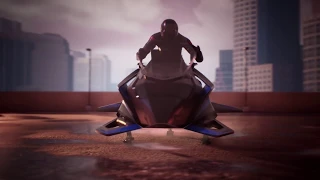 Introducing our flying Motorcycle: THE SPEEDER