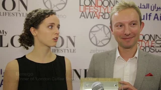 London Lifestyle Awards® 2013 - London Coffee Shop of the Year to Benugo