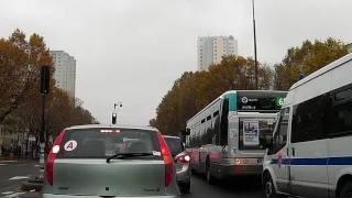 Drive from Paris to Brussels 13-Nov-2016