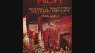 Franco Corelli sings Celeste Aida with diminuendo (B flat)