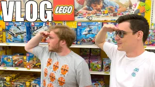 PACKED LEGO Store, LEGO Clone Base Building, Crazy Comic Shop! | M&R Vlog!