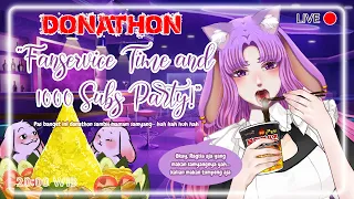 18+ [#Ragisa_live | DONATHON] Fanservice Time + 1000 SUBS Samyang Party!