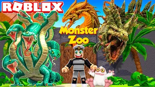 Building a MONSTER ZOO in ROBLOX