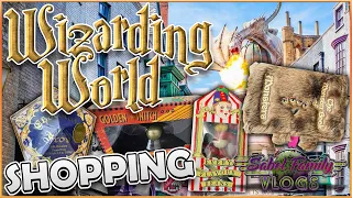 SHOPPING in Every Diagon Alley Store | Wizarding World of Harry Potter Merch - Universal Orlando