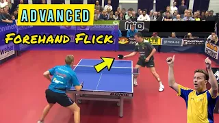 How To Play The FOREHAND FLICK - Professionals Explained