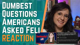 Dumbest Questions Asked by Americans | Feli from Germany | American in Germany | Reaction Video