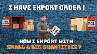 What is LCL & FCL In Export Cargo I What is LCL and FCL shipping Terms in Export and import I