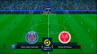 PARIS SAINT GERMAIN VS STADE DE REIMS - LIGUE 1 2023/24 ! PC GAMEPLAY