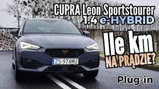 2020 Cupra Leon Sportstourer 1.4 e-HYBRID - Przez Szczecin na prądzie.