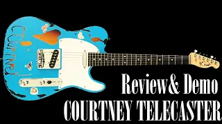 Kurt Cobain Telecaster Review & Sound Demo | Khristore "Courtney Heart" 1992 Telecaster