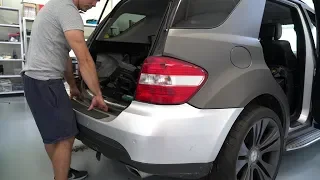 BUMPER REMOVAL MERCEDES ML W164