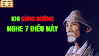 Khi cuộc sống rơi vào khó khăn bế tắc hãy nghe 7 điều này