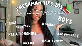 BACK TO SCHOOL FRESHMAN ADVICE ☆|| everything YOU need to know to survive your first year, tips