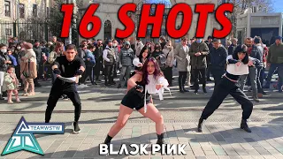 [KPOP IN PUBLIC TURKEY | ONE TAKE] STEFFLON DON - 16 SHOTS (BLACKPINK CHOREO) DANCE COVER [TEAMWSTW]