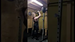 18 Year Old King hits 100 kg Overhead Press PR