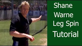 Leg Spin Masterclass With Shane Warne - Great Bowling Tips