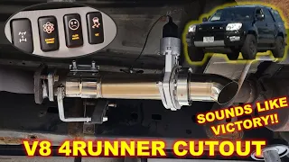 4Runner Exhaust Cutout/Dump - V8 4th Gen - It Sounds Insane