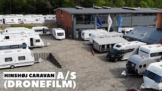 Hinshøj Caravan a/s set fra luften - Dronefilm (Reklame)
