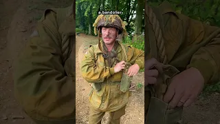 This is Captain Dickie's WW2 paratrooper uniform