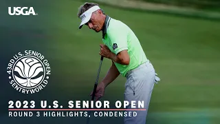 2023 U.S. Senior Open Highlights: Round 3, Condensed