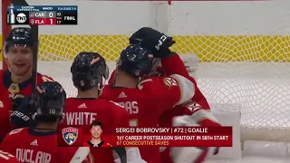 Первый SHUTOUT Бобровского в плей-офф! 23/05/ Playoffs 2023