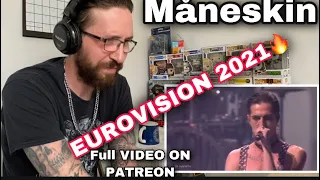 METALHEAD REACTS| Måneskin - EUROVISION 2021 ZITTI E BUONI