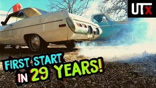 FIRST START + DRIVE IN 29 YEARS! - Barn Find 1973 Dodge Dart Swinger - UTX