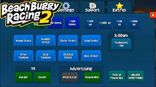 Cheat Code Menu - Unlock Everything - Beach Buggy Racing 2