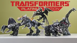 Clear Plastic Dinobots…..What Could Possibly Go Wrong | #transformers Age of Extinction Dinobot Set