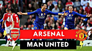 Arsenal vs Manchester United 1-3 All Goals & Highlights ( 2009 UEFA Champions League )