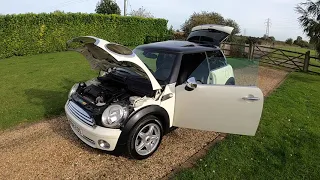 2008 Mini Cooper Chili Pack pepper White with panoramic Roof