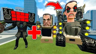 NEW GOD UPGRADED ULTIMATE GMAN CORRUPTED TITAN SPEAKERMAN & CAMERAMAN SKIBIDI TOILET In Garry's Mod!