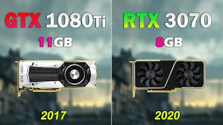 NVIDIA RTX 3070 vs GTX 1080 Ti 11GB - Test in 10 Games 1440p   How Much Performance Difference