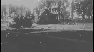 Tiger WW2 Combat Footage in Rhine Germany