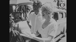 Exclusive Marilyn Monroe on the set of Some Like It Hot at Hotel del Coronado 1958