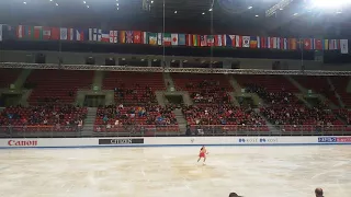 Rika Kihira JPN FS Junior Worlds 2018 fancam