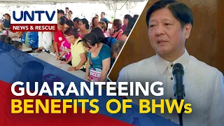 PBBM pushes for Magna Carta for barangay health workers
