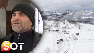 Dimri i vështirë në fshatrat e thella të Prishtinës