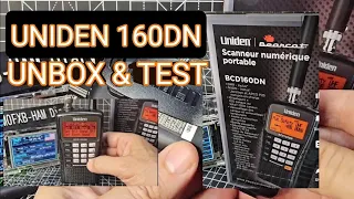 UNIDEN BCD160DN-  UNBOXING -  DMR,NXDN , AIRBAND ,HAM BANDS ......