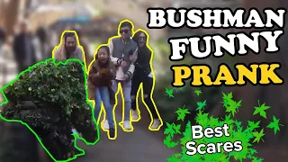 Bushman Scare Prank - San Antonio River Walk Texas. Funny Video